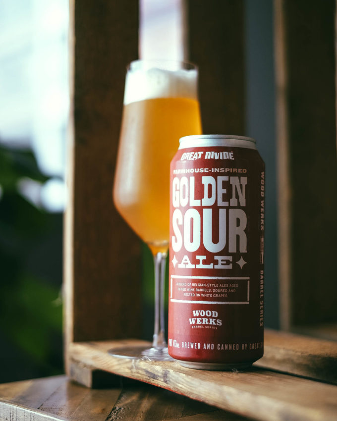 Great Divide | Wood Werks Barrel Series | Golden Sour Ale | 6%