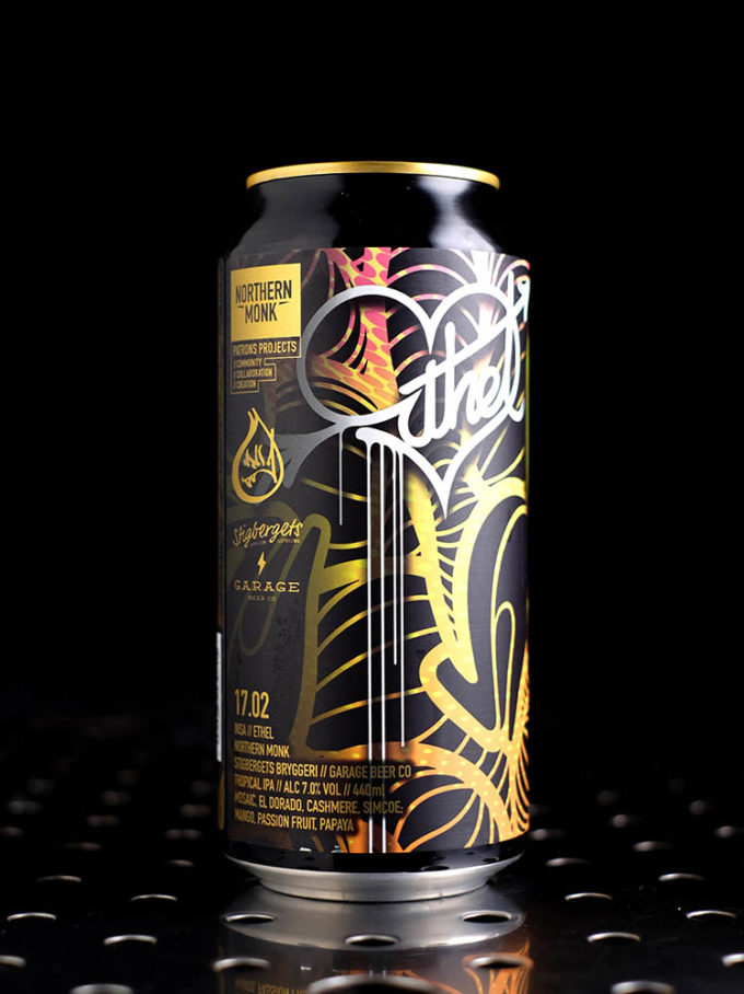 Northern Monk x Stigbergets x Garage | PP17.02 Insa // Ethel | Tropical / Milkshake IPA | 7%