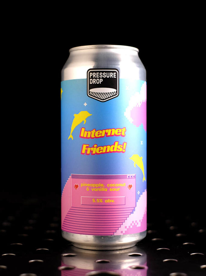 Pressure Drop | Internet Friends | Sour Ananas Coco Vanille | 5,5%