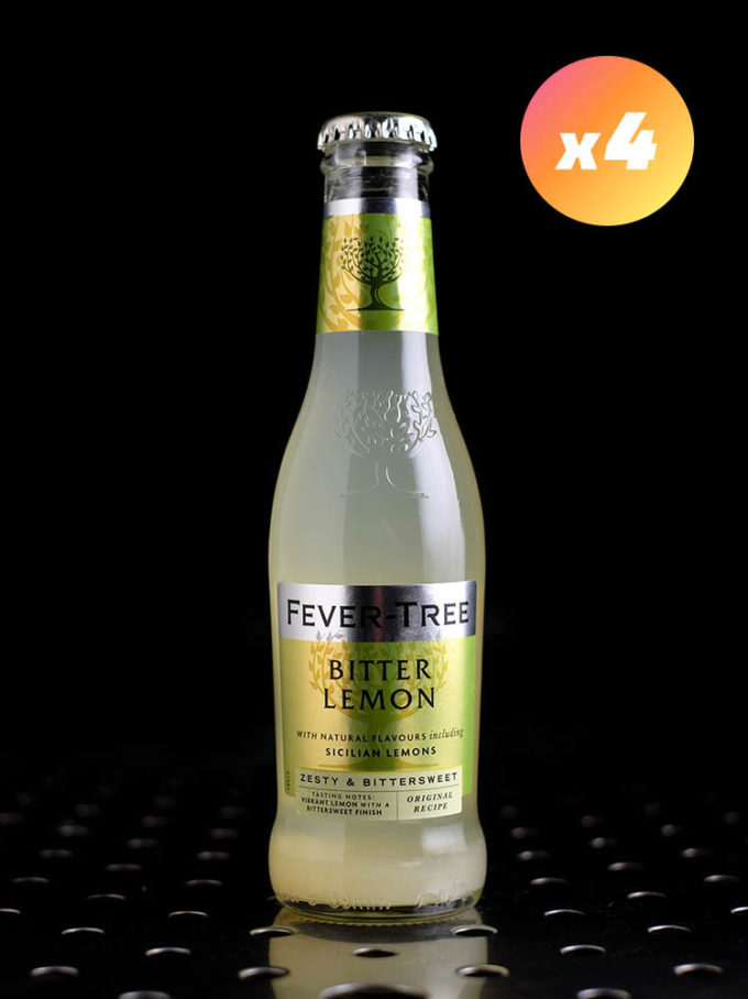 Fever Tree | Bitter Lemon Tonic Water | x4