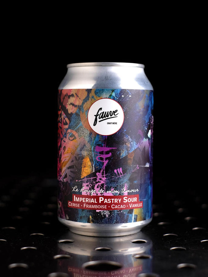 Fauve | Le Rouge de mon Amour | Pastry Sour Cerise Framboise Cacao Vanille | 10%