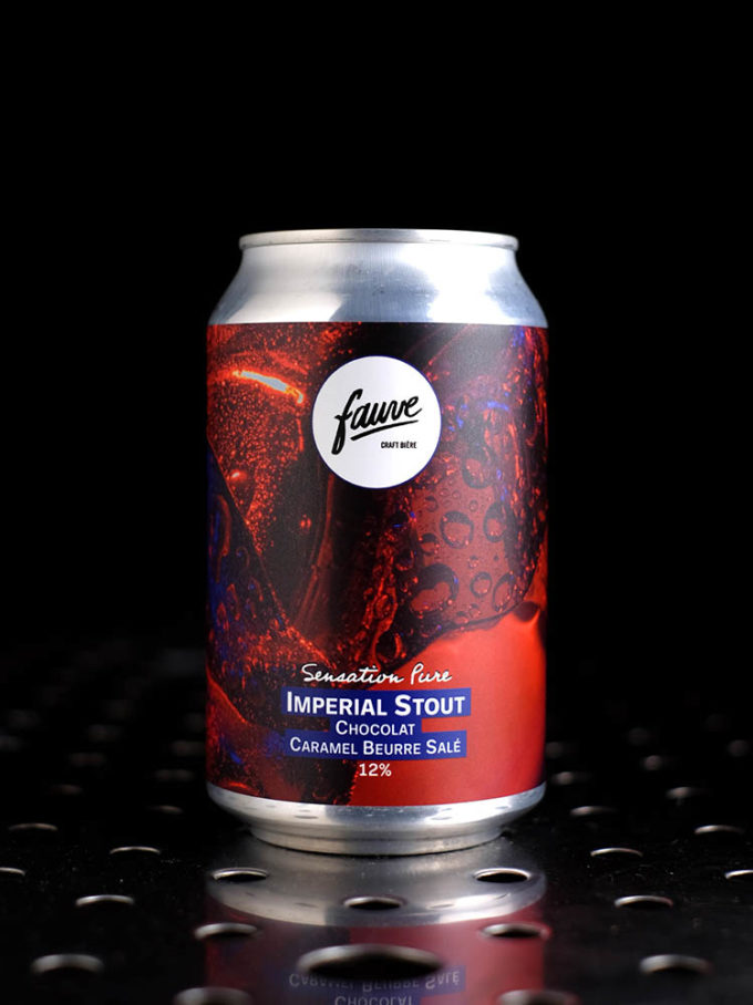 Fauve | Sensation Pure | Imperial Stout Chocolat Caramel Beurre Salé | 12%