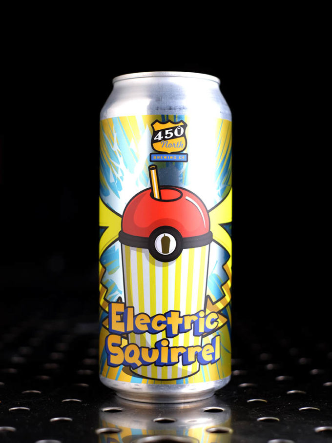 450 North | Slushy XL Electric Squirrel | Smoothie Sour Banane Crème de Vanille | 5,3%