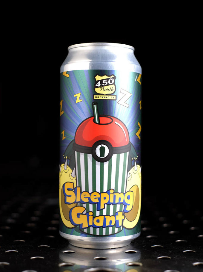 450 North | Slushy XXL Sleeping Giant | Smoothie Sour Cranberry Banane Mangue Marshmallow Cream Cheese | 5,3%
