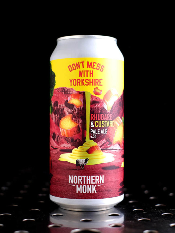 Northern Monk | Don't Mess With Yorkshire | Pale Ale Rhubarbe Crème anglaise | 4,5%