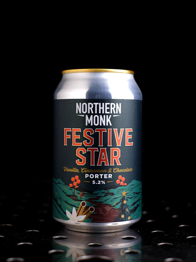 Northern Monk | Festive Star 2023 | Porter Chocolat Vanille Cannelle | 5,2%