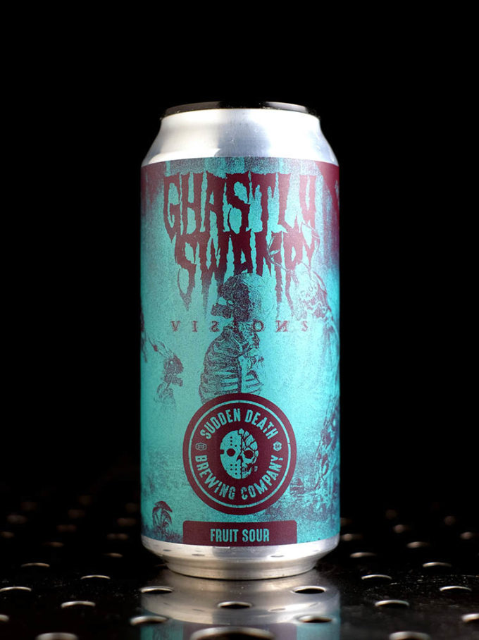 Sudden Death | Ghastly Swamp Visions | Smoothie Sour Fruits noirs Citron Vanille | 6%