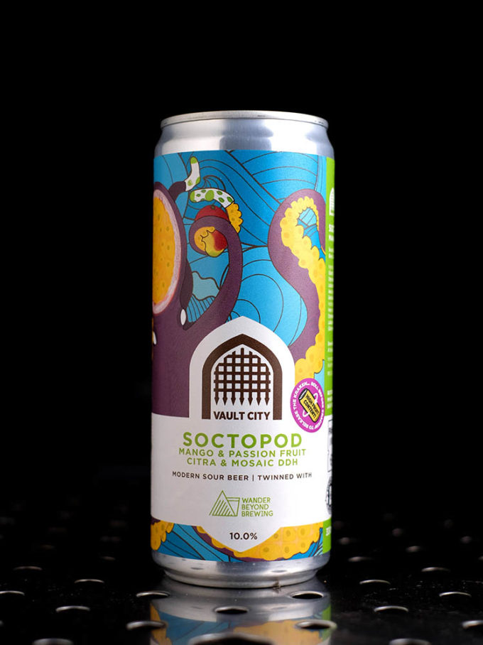 Vault City | Soctopod | Imperial Sour IPA Mangue Passion | 10%