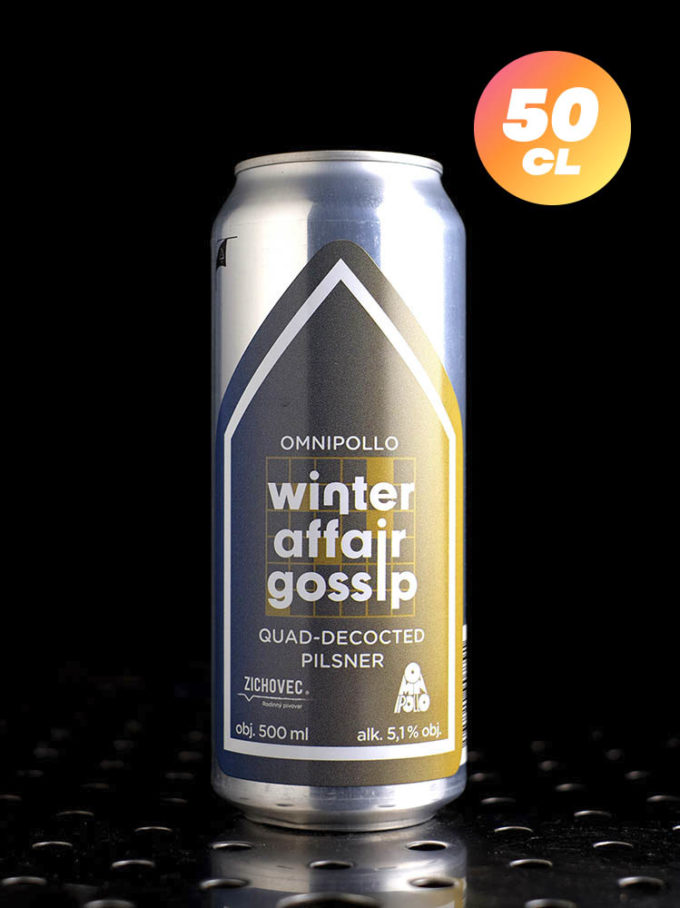 Zichovec x Omnipollo | Winter Affair Gossip: Omnipollo | Quad Decocted Pils | 5,1%