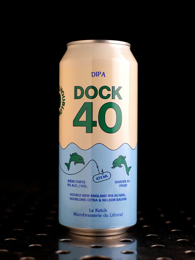 Le Ketch | Dock 40 | Double NEIPA au Miel | 8%