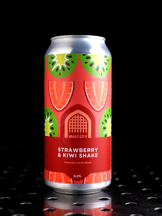Vault City | Strawberry & Kiwi Shake | Sour Fraise Kiwi | 6,2%