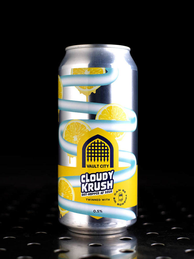 Vault City | Cloudy Krush | DH Sour Citron Orange sans alcool | 0,5%
