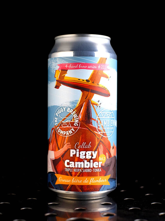 Piggy Brewing | Piggy X Cambier Vol. 2 | Triple NEIPA Fève Tonka | 9,5%