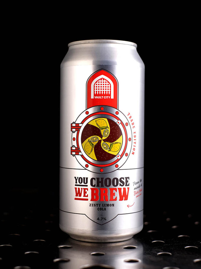 Vault City | Zesty Lemon Cola | Sour Citron Caramel Cola | 4,7%