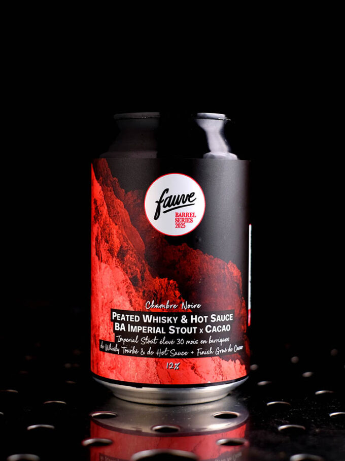 Fauve | Chambre Noire | Imperial Stout Cacao BA Whisky Tourbé & Hot Sauce | 12%