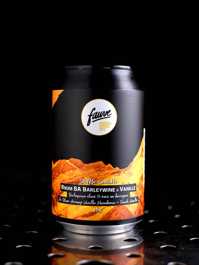 Fauve | Souffle Sensible | Barleywine BA Rhum Vanille Macadamia | 10%