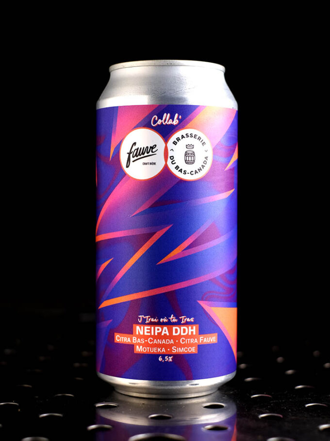 Fauve x Bas-Canada | J'irai Où Tu Iras | NEIPA | 6,5%