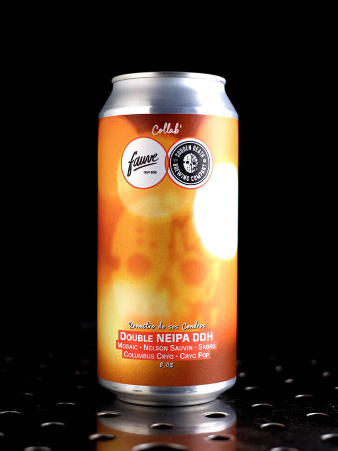 Fauve x Sudden Death | Renaître De Ses Cendres | Double NEIPA | 8%