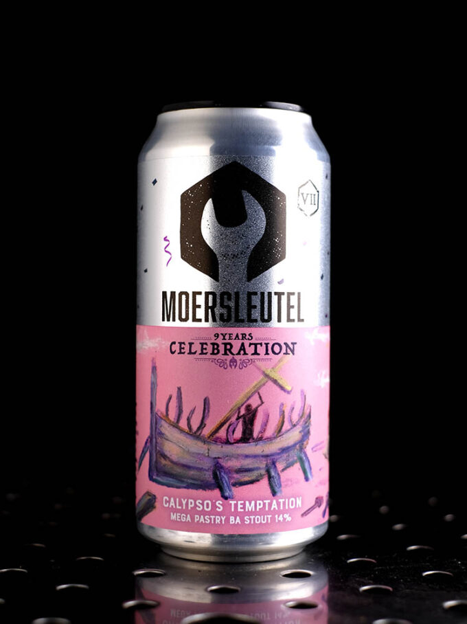 Moersleutel | 9 Years: Calypso’s Temptation | Imperial Pastry Stout Vanille BA Rye & Bourbon | 14%