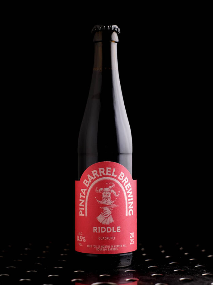 Pinta Barrel Brewing | Riddle | Quadrupel BA Bourbon Heaven Hill | 14,5%