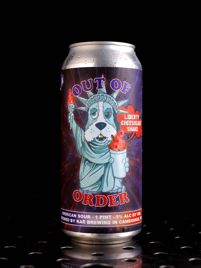 RaR Brewing | Out of Order: Liberty Cheesecake Shake | Smoothie Sour Fraise Cheesecake Bretzel | 5%
