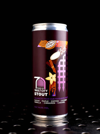 Vault City | 7 Years Stout | Imperial Pastry Stout Cacao Maple Café Coco Vanille Cannelle Caramel | 14%