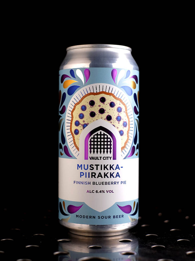Vault City | Finnish Blueberry Pie (Mustikkapiirakka) | Pastry Sour Tarte Myrtille | 6,4%