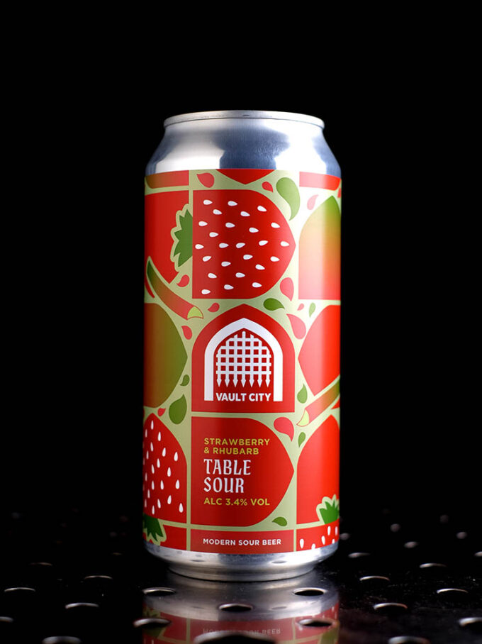 Vault City | Strawberry & Rhubarb | Table Sour Fraise Rhubarbe | 3,4%