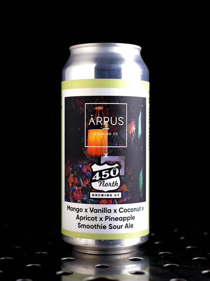 Ārpus x 450 North | Mango x Vanilla x Coconut x Apricot x Pineapple | Smoothie Sour | 4,5%