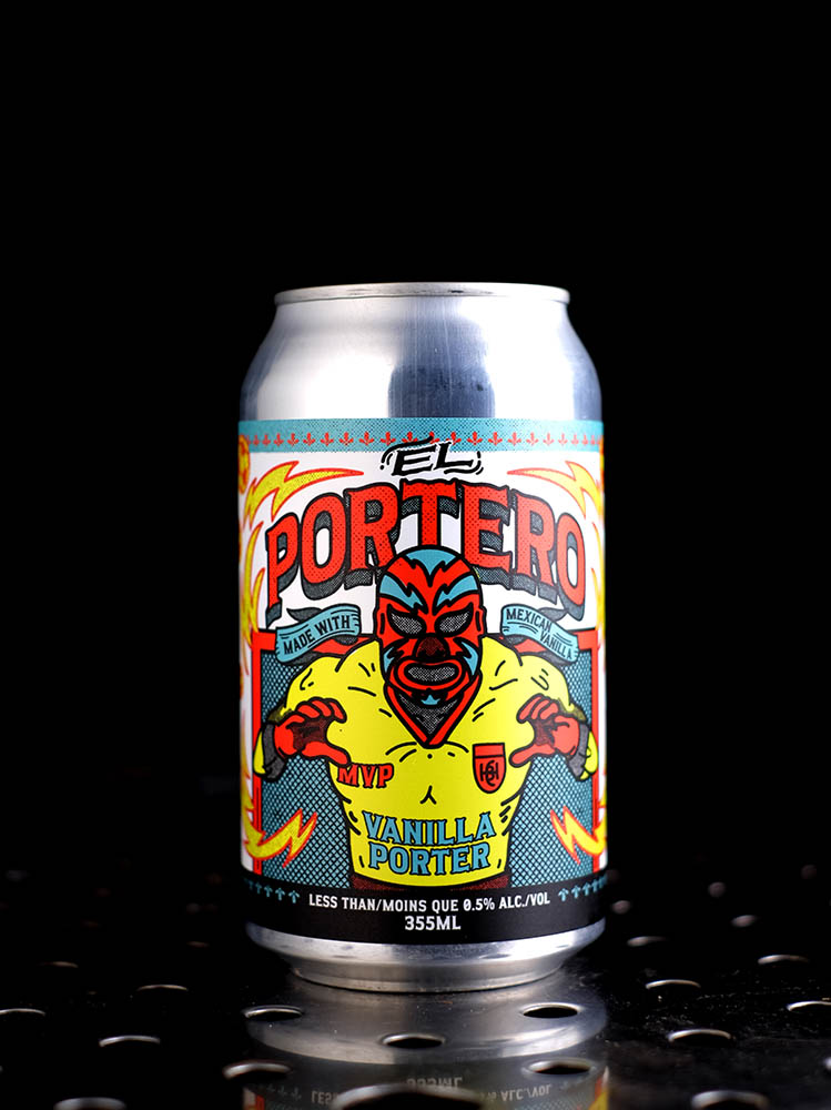 Harmon’s | El Portero | Vanilla Porter sans alcool | 0,5%