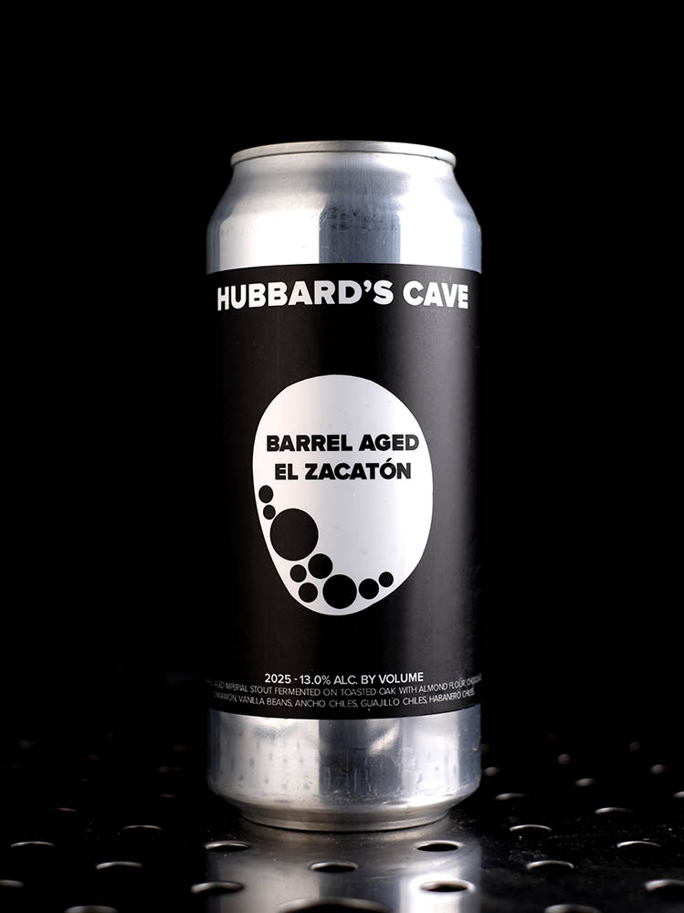 Hubbard's Cave | Barrel Aged El Zacatón | Imperial Stout Amande Cacao Cannelle Vanille Piment Cerisier BA | 13%